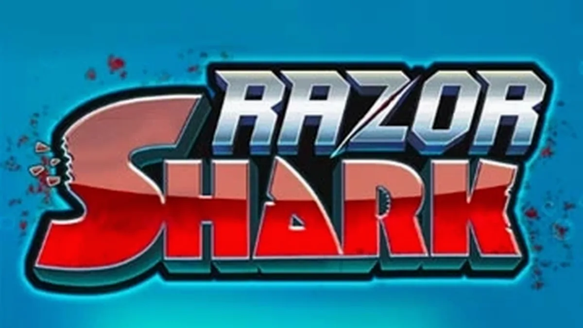 Tampilan visual slot Razor Shark dengan tema bawah laut yang intens